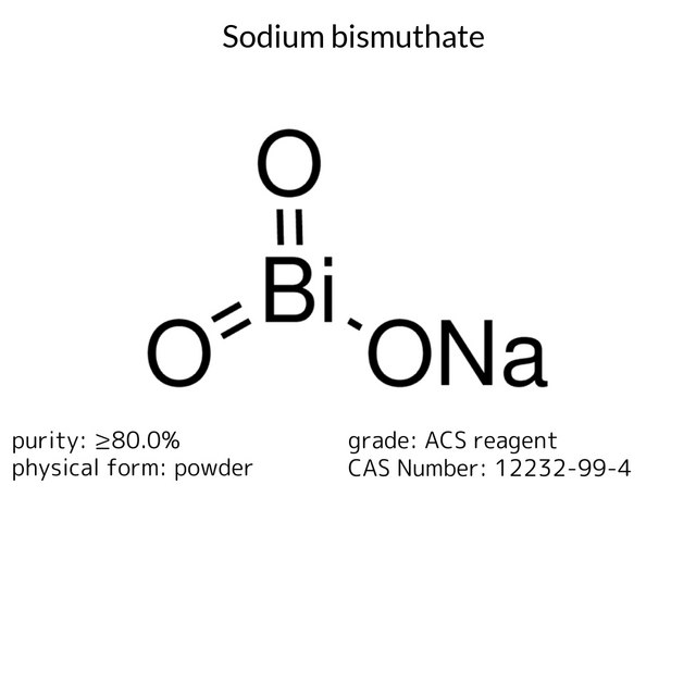 SODIUM BISMUTHATE, A.C.S. REAGENT