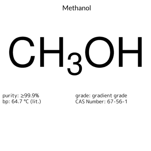 METHANOL, FOR HPLC, GRADIENT GRADE,