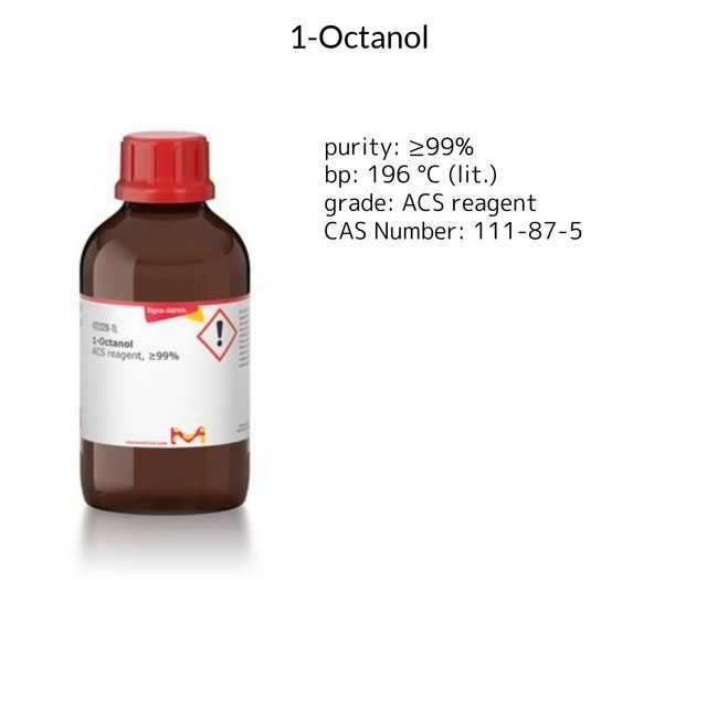 1-OCTANOL, ACS REAGENT, >=99%