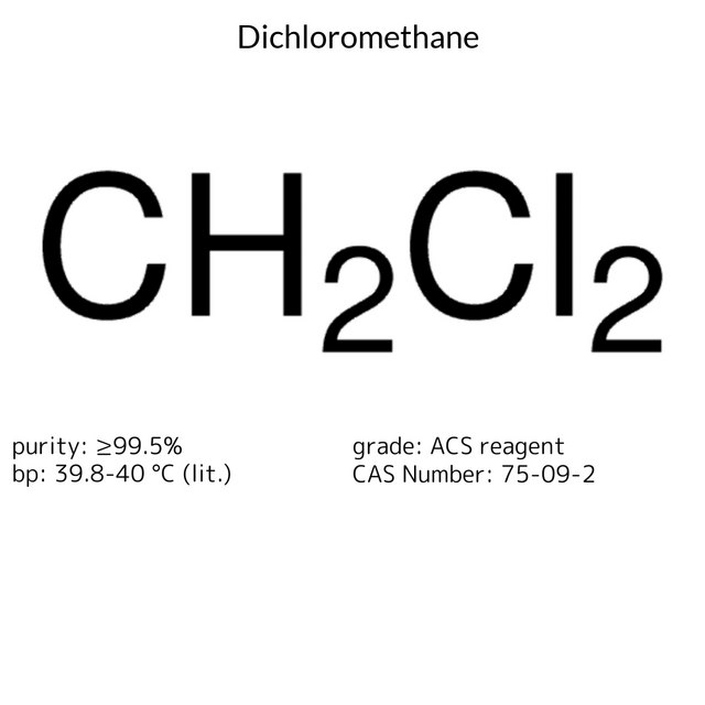 DICHLOROMETHANE, ACS REAGENT, =99.5%, C