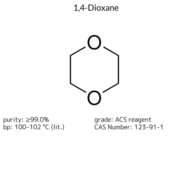 1,4-DIOXANE, ACS REAGENT, >=99.0%