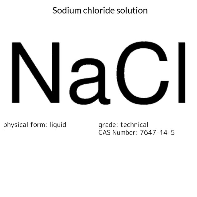 SODIUM CHLORIDE SOLUTION, APPROX. 26%