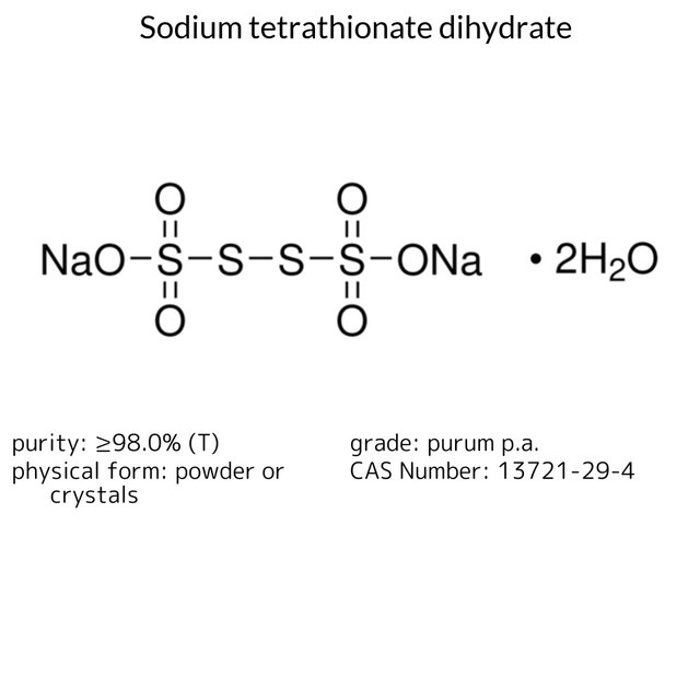 SODIUM TETRATHIONATE DIHYDRATE