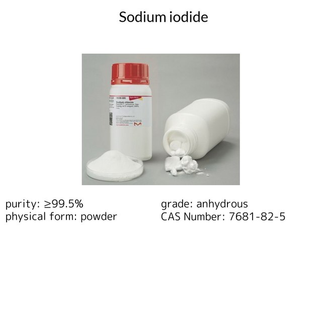 SODIUM IODIDE, ANHYDROUS, FREE-FLOWING,&