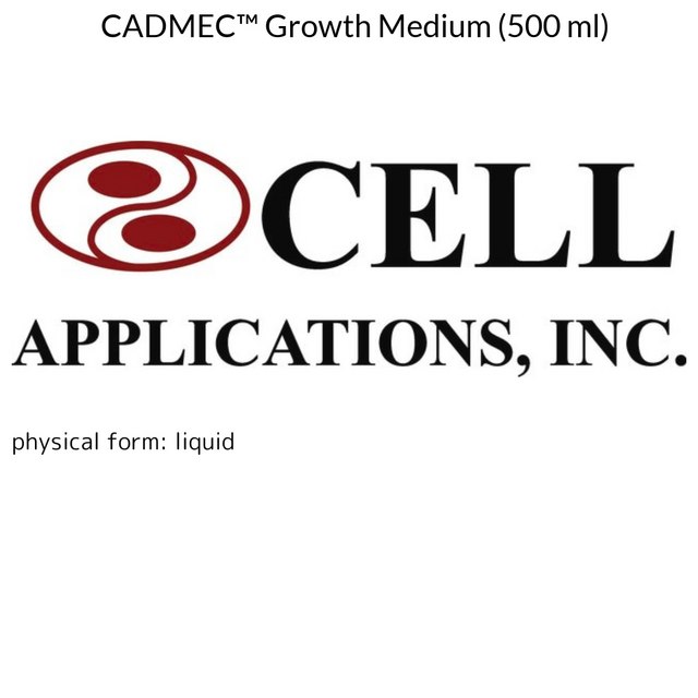 CADMEC™ Growth Medium (500 ml)