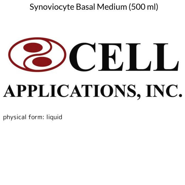 Synoviocyte Basal Medium (500 ml)