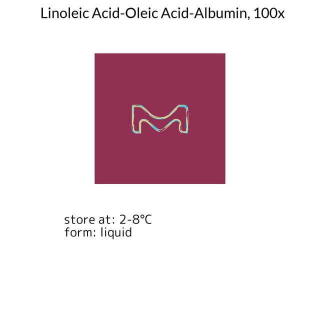 Linoleic Acid-Oleic Acid-Albumin, 100x